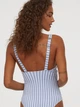 Купальник H&M 40 Біло-блакитний 8117779bw_Бело-блакитний - зображення 4