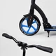 Самокат двухколесный "Best Scooter", с амортизатором. Black and Blue (74314) - изображение 6