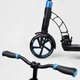 Самокат двухколесный Best Scooter с PU колесами и 2 амортизаторами Black/Blue (100073) - изображение 5