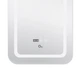 Зеркало Qtap Mideya (DC-F911) 500х800 с LED-подсветкой Touch, с антизапотеванием, с часами, диммером, регулировка яркости QT2078F911W - изображение 5