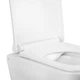 Унітаз підвісний Qtap Tern безобідковий з сідінням Soft-close QT1733052ERW - зображення 4