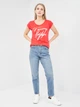 Футболка женская Tommy Hilfiger 10618.2 M (44) Красная - изображение 3