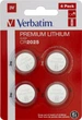 Батарейка Verbatim Premium CR2025 3 В 4 шт Lithium (49532) - зображення 1