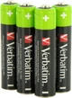 Акумулятор Verbatim Premium Rechargeable AAA Premium HR03 1.2V 950 mAh 4 шт (49514) - зображення 4