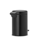 Відро для сміття 3 літри Brabantia 113321 Pedal Bin NewIcon чорний матовий - зображення 2