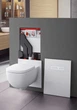 Лицьова панель TECElux для сидінь-біде TOTO Washlet Geberit AquaClean 5000/5000 plus, скло біле (9650102) TM TECE - зображення 3