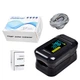 Оксиметр измеритель кислорода в крови и пульса YONKER FINGERTIP OXIMETR YK -81C Black - изображение 2