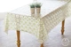 Клейонка кухонна Lace Ажур 1.32 м салатово-біла пог. м. (027-G) - зображення 1