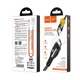 Кабель HOCO U89 Safeness USB - Micro USB (2.4A) (1.2M) Чорний - изображение 2