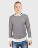Кофта VIP Stendo MH454 XXL чорно-білий (40454) - зображення 4