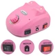 Профессиональный Фрезер для маникюра и педикюра Beauty Nail DM-208 c педалью 35 Вт Розовый - изображение 3