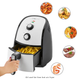 Мультипечь CLATRONIC FR 3667 H Hot Air Fryer - зображення 4