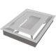 Вентиляційна решітка Kratki WIND біла 22x30 - изображение 5