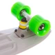 Скейтборд пластиковый Penny FISH 22in однотонная дека (серый) (SK-401-38) - изображение 4