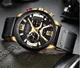 Мужские часы Curren (black-gold) - гарантия 12 месяцев - изображение 4