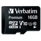 Карта памяти Verbatim 16GB microSDHC class 10 (MDAVR-10/G) - изображение 2