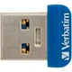 USB флеш накопитель Verbatim 32GB Store 'n' Stay NANO Blue USB 3.0 (98710) - изображение 1
