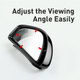 Дополнительное зеркало слепых зон для автомобиля BASEUS Large View Reversing Auxiliary Mirror. Black - изображение 4