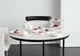 Чашка з блюдцем для еспресо з кістяної порцеляни Asa Selection A Table Ligne Noire 70 мл 1930113 - зображення 3