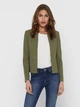 Жакет ONLY ONLMADDY-KOMA LS SHORT ZIP BLAZER CC TLR 34 Хаки 15218437 Kalamata - изображение 3
