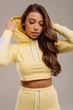 Спортивный костюм женский SweetJama Лимон с капюшоном XS - изображение 4