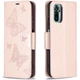 Чехол-книжка с рисунком UniCase Butterfly Pattern для Xiaomi Redmi Note 10 / Note 10s / Poco M5s - Pink - изображение 1
