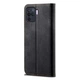 Чехол-книжка с кармашками UniCase Jeans Wallet для OPPO Reno 5 Lite - Black - изображение 3