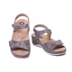Босоножки женские Grey 712-1 Mubb Кожа и замша 41 Серый (2296-27147) - изображение 4