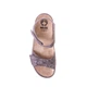 Босоножки женские Grey 712-1 Mubb Кожа и замша 41 Серый (2296-27147) - изображение 6