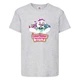 Футболка детская Радужная Кошка 001 (Rainbow Cat) серая (RNC gry 001) 164 см - изображение 1