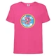 Футболка детская Радужная Кошка 003 (Rainbow Cat) розовая (RNC pnc 003) 152 см - изображение 1