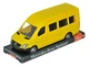 Автомобиль Tigres Mercedes-Benz Sprinter пассажирский на планшете Желтый (39716) - изображение 1