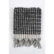 Полотенце Barine - Curly Bath Towel ecru-black кремово-черный 45x95 (svt-2000022233088) - изображение 2