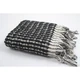 Полотенце Barine - Curly Bath Towel ecru-black кремово-черный 45x95 (svt-2000022233088) - изображение 3