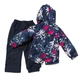 Демисезонный комплект на флисе NANO S17M256-Flower_DkNavy темно-синий 74 - 82 см (S17M256-Flower_DkNavy-12m) - изображение 2
