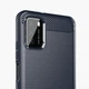 Чохол Carbon для Xiaomi Poco M3 бампер оригінальний Blue - зображення 3