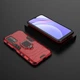 Чехол Iron Ring для Xiaomi Redmi 9T противоударный бампер с подставкой Red - изображение 3