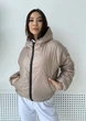 Жіноча демісезонна куртка c капюшоном KML 0030 L (48-50) Бежевий (K 0030/1 C) - зображення 1
