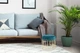 Табурет Kayoom Drum T425 Turquoise/Gold - зображення 3