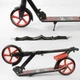 Самокат Best Scooter Wolf 52738 складной, амортизатор, подножка Refurbished - изображение 3