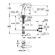 Смеситель для раковины Grohe Essence M-Size 23462001 - изображение 2