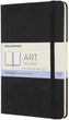 Скетчбук Moleskine Art medium 11,5 х 18 см нелінований чорний - изображение 1