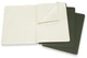 Набір зошитів Moleskine Cahier великий 19 х 25 см в лінію зелений - изображение 3