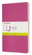 Набір зошитів Moleskine Cahier середній 13 х 21 см нелінований кінетичний рожевий - изображение 1