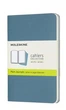 Набір зошитів Moleskine Cahier кишеньковий 9 х 14 см нелінований жвавий блакитний - изображение 1