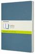 Набір зошитів Moleskine Cahier великий 19 х 25 см нелінований жвавий блакитний - изображение 1