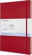 Скетчбук Moleskine Art А4 21 х 30 см нелінований червоний - изображение 1