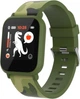 Дитячі смарт-годинник Canyon MyDino CNE-KW33 Green; 1.3" (240х240) сенсорний IPS / ОЗП 32 КБ / 512 КБ вбудованої / 41.2 х 35.2 х 9.3 мм, 45 г / IP68 / 155 маг / зелений - зображення 1