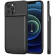 Чохол акумулятор iBattery для iPhone 12 Pro Max 4800 mAh black - зображення 8