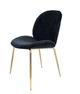 Стул Kayoom Vigo TM110/2 Black/Brass - изображение 1